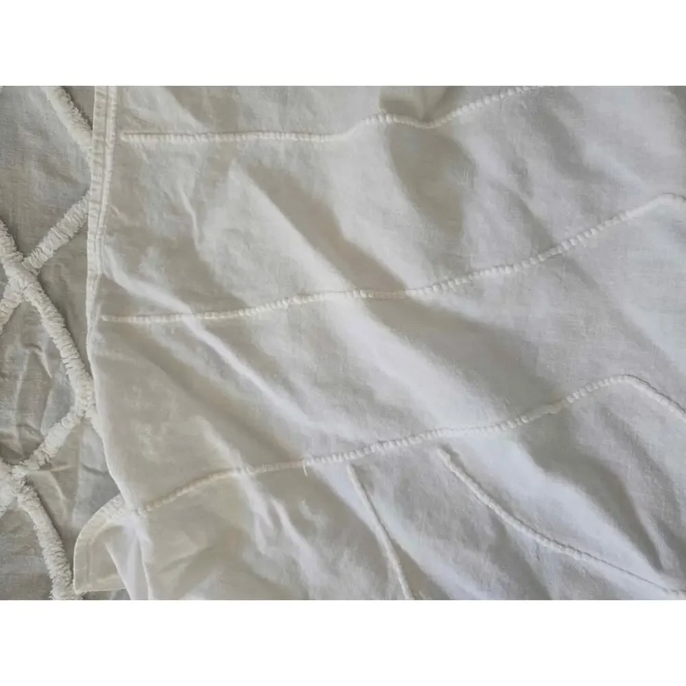 Vintage Chenille coverlet  approx 85